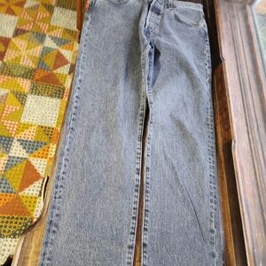 Levi's Classic Grey Straight Jeans